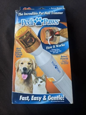 PediPaws Pet Nail Trimmer Fast Easy & Gentle – Quiet Motor – For Dogs & Cats》59 - Image 1 of 4