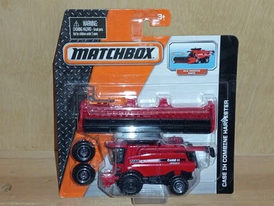 Matchbox - Real Working Rigs / Case IH Combine Harvester - Red - Farm Equipment  - Image 1 of 4
