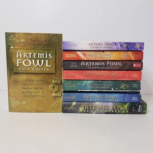Lot Of 8 Artemis Fowl Books By Erin Colfer PB HC Complete 1 2 3 4 5 6 7 8  - Picture 1 of 13