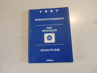 . Schaltpläne Werkstatthandbuch Jeep Wrangler Modelljahr 1997 - Bild 1 von 4