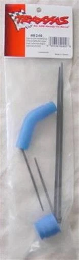 Traxxas REVO Blue Exhaust Coupler/Deflector Set TRA5245 - Image 1 of 1