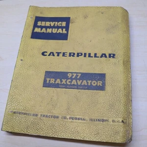 CAT Caterpillar 977 track loader crawler Service Manual Repair 53A series book - Picture 1 of 12