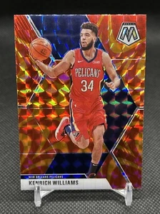 2019-20 Panini Mosaic - Reactive Orange Prizm #176 Kenrich Williams - Picture 1 of 11