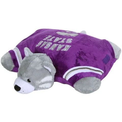Kansas State Wildcats Large 18" Mascot Pillow Pet - NCAA Cover