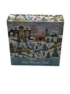 2015 Chaco Skaters Winter Jane Wooster Scott 1000 Pc Puzzle Spirited Sprites - Picture 1 of 7