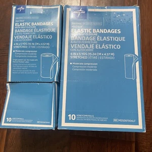 Lot of 20 Medline Matrix 4" And 6"  X 5yds Elastic Compression Bandage Wraps New - Picture 1 of 1