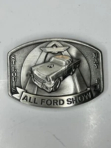 Vintage May 1984 All Ford Show / Thunderbird Belt Buckle /St. Louis - 411 of 500 - Picture 1 of 9