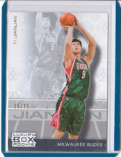 07/08 2007/08 Topps Luxury Box Rookie #67 Yi Jianlian Bucks China /75