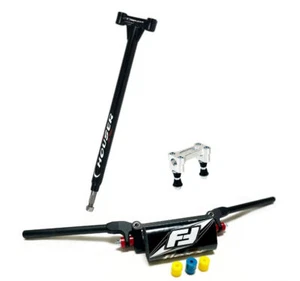 Houser +1 Steering Stem w/ 14 Fasst Flexx Bars Handlebars YFZ450R YFZ450X All - Picture 1 of 3