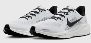 Nike Pegasus 41 Bianco Nero Puro Platino FD2722-105 Uomo Taglia 7.5 13 NUOVE - Foto 1 di 5