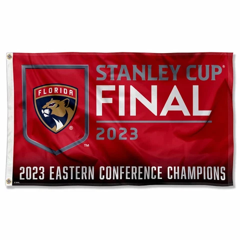 Florida Panthers 2023 Stanley Cup Finals Large Outdoor Flag Cover