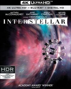 Interstellar [New 4K UHD Blu-ray] With Blu-Ray, 4K Mastering, Ac-3/Dolby Digit