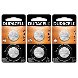 6 2032 Duracell Coin Cell Batteries - Lithium 3V - (CR2032, DL2032, ECR2032) - Picture 1 of 1