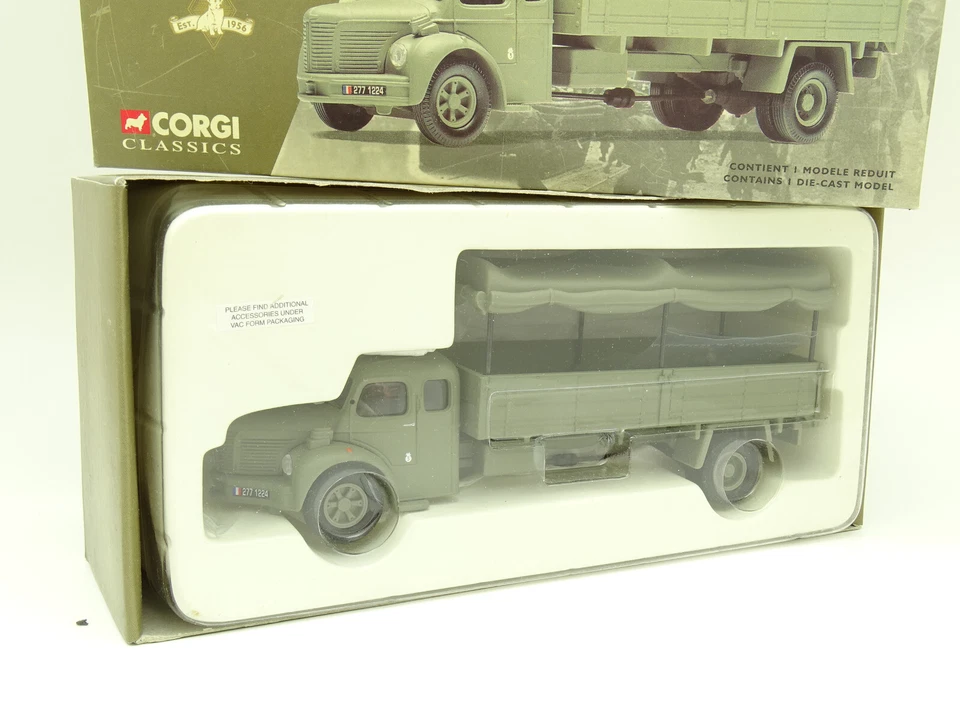 Corgi Heritage 1/50 - Berliet GLR 8 Military Covered - Image 1 of 1