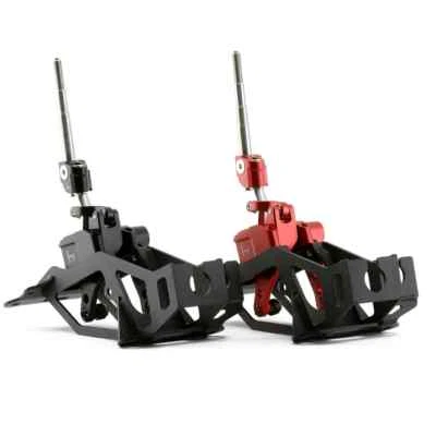 Hybrid Racing Short Shifter Assembly for 07-13 Honda Fit GD3 GE8 - Red - Image 1 of 4