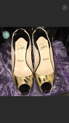 Auténticos tacones firmados Christian Louboutin No Prive 120 Foto 1 de 4