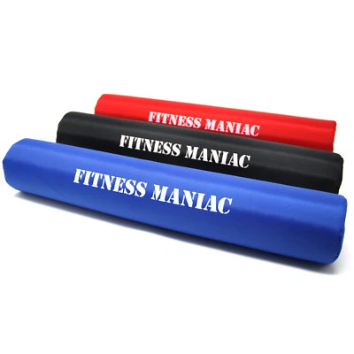 Almohadilla de reposapiés de barra de barra de espuma para sentadillas y levantamiento de pesas - Elige rojo o azul Foto 1 de 4