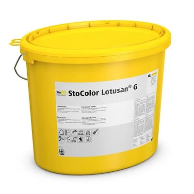 StoColor Lotusan G ® 15Ltr. Fassadenfarbe Selbstreinigungseffekt +++ gegen Algen - Bild 1 von 4