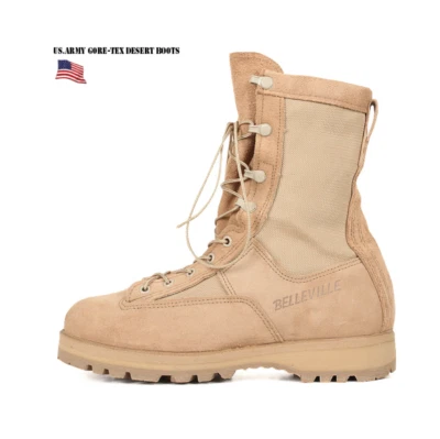 ANFIBIO MILITARE USGI DESERTICO GORE-TEX BELLEVILLE COMBAT USMC - Immagine 1 di 4