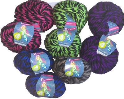 450 g  RAGAZZA   LEI  BICOLOR - Reine Merinowolle - Bild 1 von 2