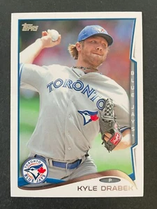 Kyle DRABEK 2014 Topps Series 2 Baseball #373 Toronto Blue Jays - Picture 1 of 2