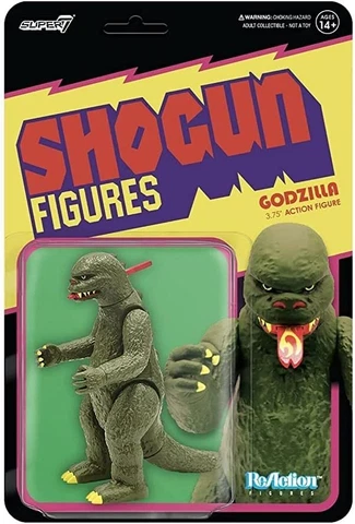 Reaction Godzilla Shogun Dark Green figure Super 7 14967 Cover