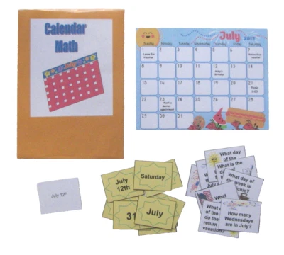 Centro de Recursos de Aprendizaje de Matemáticas Hecho por Profesores Juego Calendario Matemáticas Foto 1 de 2