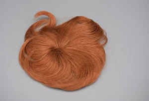Puppenperücken - Echthaar Perücke Tresse Sattelform -   rot - 8 cm - Picture 1 of 3