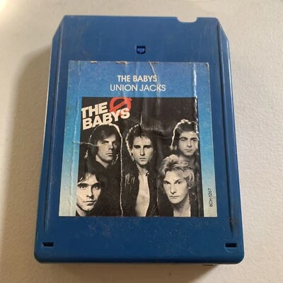 Vintage Original THE BABYS UNION JACKS 8 Track 1980 Chrysalis Blue Case Untested - Image 1 of 4