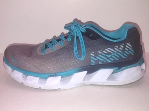Zapatos de entrenamiento para correr Hoka One One Fly Elevon para mujer talla 7,5 gris azulado azul - Imagen 1 de 10