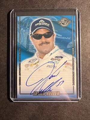 Jason Keller 2001 NASCAR Wheels Authentic Memorabilia Authentic Autograph  - Image 1 of 2