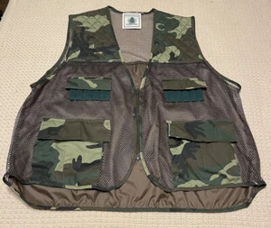 Unisex Northwest Territory Lighweight Hunting Vest Camo with Large Pockets , XL - Picture 1 of 14