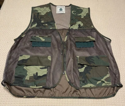 Unisex Northwest Territory Lighweight Hunting Vest Camo with Large Pockets , XL - Image 1 of 4