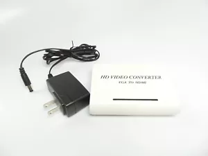 HDMI VGA Video Converter HD Audio - Picture 1 of 2