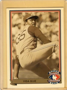 VIDA BLUE "HERO OF BASEBALL" UPPER DECK 1991-1992, NEAR MINT, #H5 - Picture 1 of 1