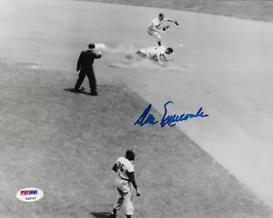 Don Newcombe Brooklyn Dodgers Signed 8x10 Photo Autographed PSA/DNA COA WS - Picture 1 of 2