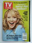 Tv Guide 19-25 Apr 2003 Issue - Hilary Duff Cover - No Mailing Label!