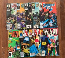 Semper Fi #1, 4-7 and 'Nam #4, 28, 31, 32 (Marvel, 1986-88)