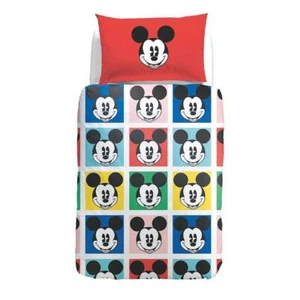 Copripiumino Singolo e federa Mickey Colors Caleffi - Foto 1 di 1