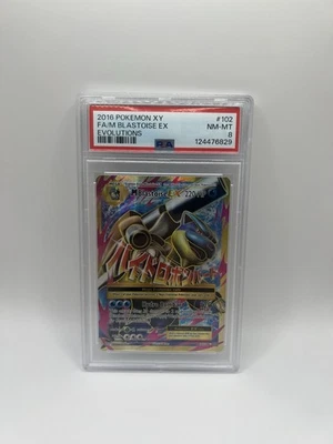 M Blastoise EX (Full Art) 102/108 Evolutions Holo - Image 1 of 2