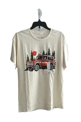 Camiseta para hombre Gen 1 Ford Bronco in Woods Old School estilo retro talla: grande  Foto 1 de 2