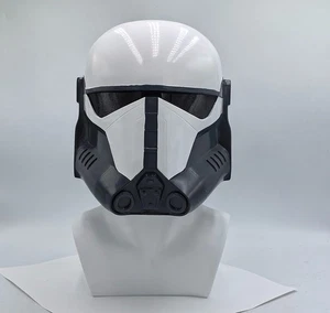 SW SW Imperial Mandalorian Commando Casco Cosplay Accesorios Halloween 1:1 - Imagen 1 de 15