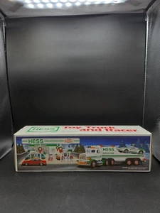 1991 Hess Toy Truck and Race Car,New In Box,NOS, Vintage  - Picture 1 of 16