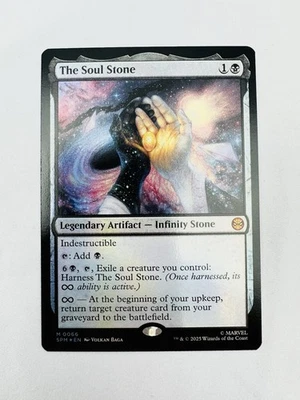The Soul Stone (Foil) Mythic | MTG Marvel Spider Man #0066 - Image 1 of 2