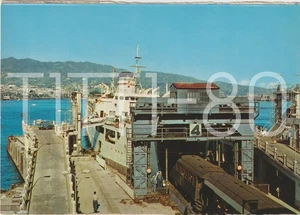 MESSINA - SEEBAHNHOF - ZUG UND FERRY BOAT - Bild 1 von 1
