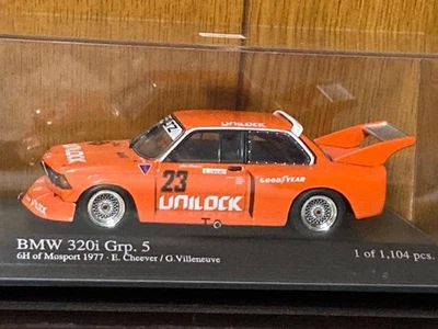 Modellino auto BMW 320i Gr.5 UNILOCK 1977 arancione limitato 1.104 pezzi - Immagine 1 di 4