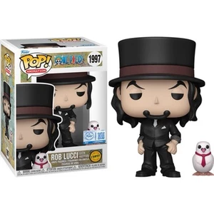 Funko Pop ROB LUCCI Chase WITH HATTORI One Piece Exclusive W/pro Due By End Aug - Imagen 1 de 3
