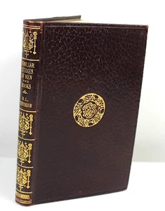 Robert Louis Stevenson Familiar Studies of MEN AND BOOKS 1917 Leather Bound - Picture 1 of 6