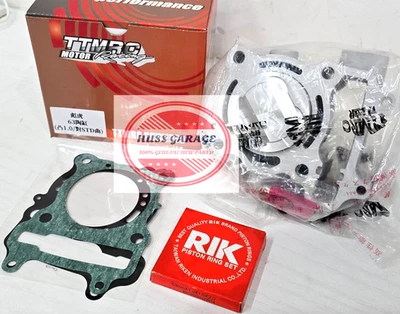 KIT CILINDRO PGO TIGRA TTMRC 63MM (PISTÓN FORJADO+ANILLOS) + JUNTAS Foto 1 de 4