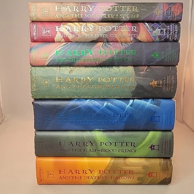 Harry Potter Complete Series 1-7 Book Set  Hardcover 1st Ed Or 1st American Ed - Image 1 of 4